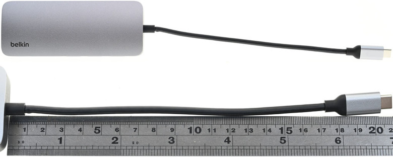 點我看大圖 Belkin貝爾金Connect USB-C 6合1高速多媒體集線器開箱