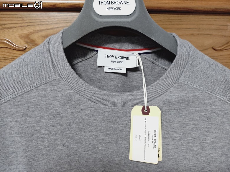 THOM BROWNE 4-BAR 短袖 T-Shirts & 基本款白色短T