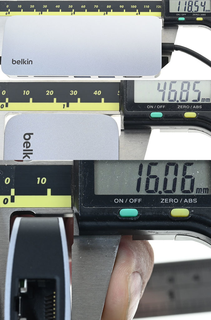 點我看大圖 Belkin貝爾金Connect USB-C 6合1高速多媒體集線器開箱