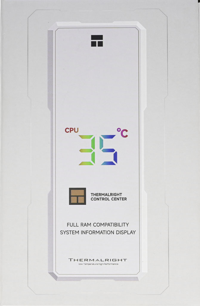點我看大圖 THERMALRIGHT索摩樂ASSASSIN X 120 R DIGITAL WHITE散熱器開箱