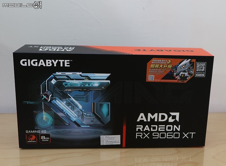 [NV v.s. AMD] 狙擊 NV 5060 技嘉 Radeon RX 9060 XT GAMING 開箱