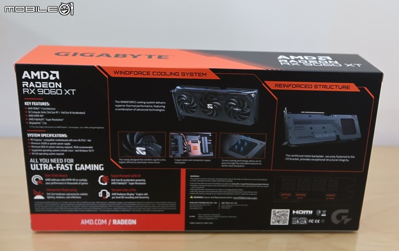 [NV v.s. AMD] 狙擊 NV 5060 技嘉 Radeon RX 9060 XT GAMING 開箱