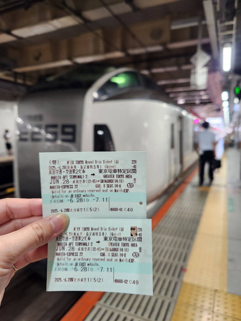 「分享」 成田空港進入市區的好方法，搭乘NEX吧！