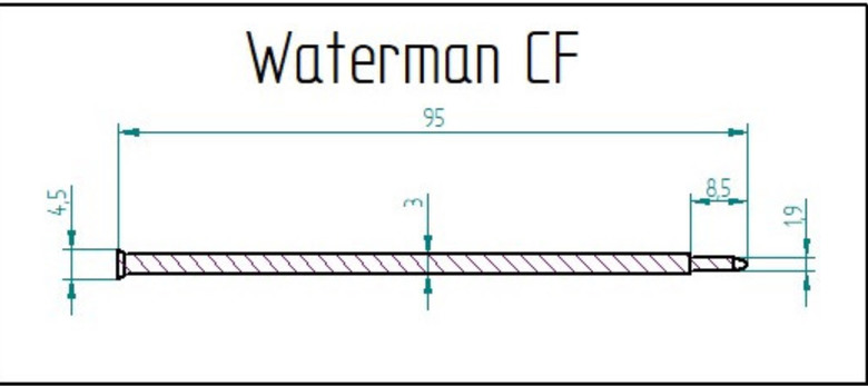 請教一下Waterman原子筆的筆芯