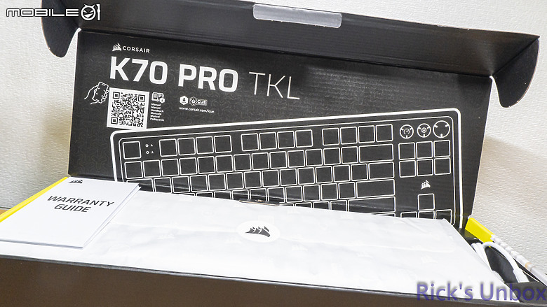 【開箱】海盜船新設計語言80%磁軸鍵盤 | CORSAIR K70 PRO TKL WHITE