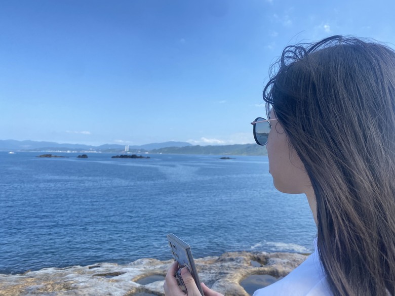 天空的淡淡圓圈是什麼