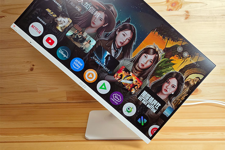MSI Modern MD272UPSW 開箱實測：一台抵兩台～27 吋 4K 高畫質，內建 Google TV 輕鬆享受串流影音娛樂！
