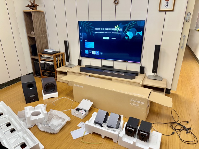 三星旗艦 Soundbar HW-Q990F vs Q990D