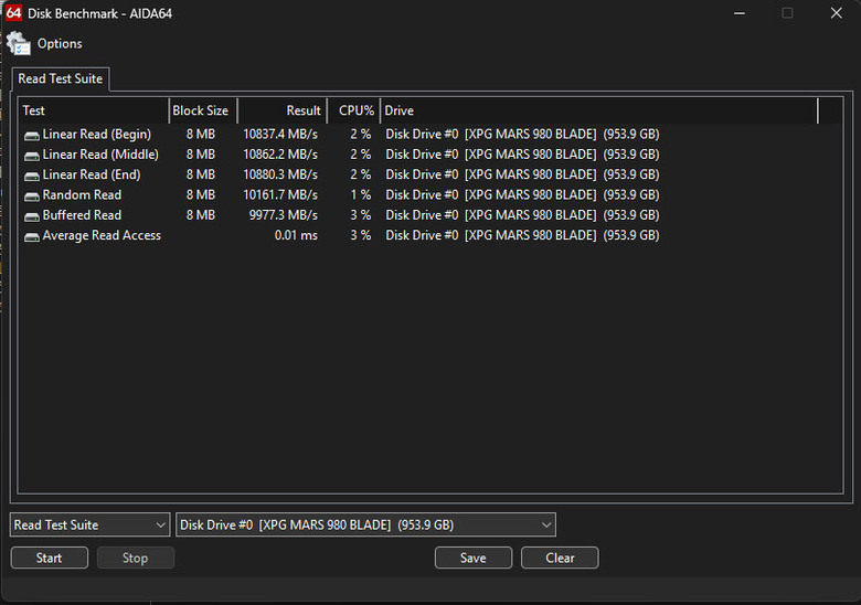 點我看大圖 XPG MARS 980 BLADE 1TB PCIe Gen5 M.2 2280 SSD開箱