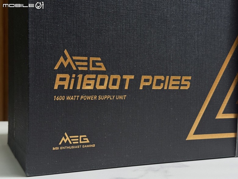 旗艦規格！MSI MEG Ai 1600T 數位電源