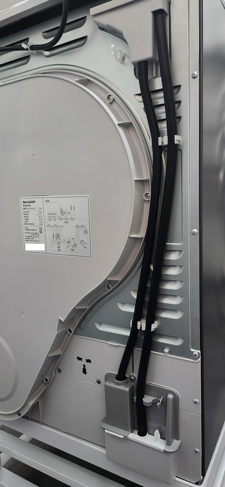 點我看大圖 SHARP 夏普 烘布郎 熱泵 滾筒乾衣機 KD-FKH10DT 首篇開箱文