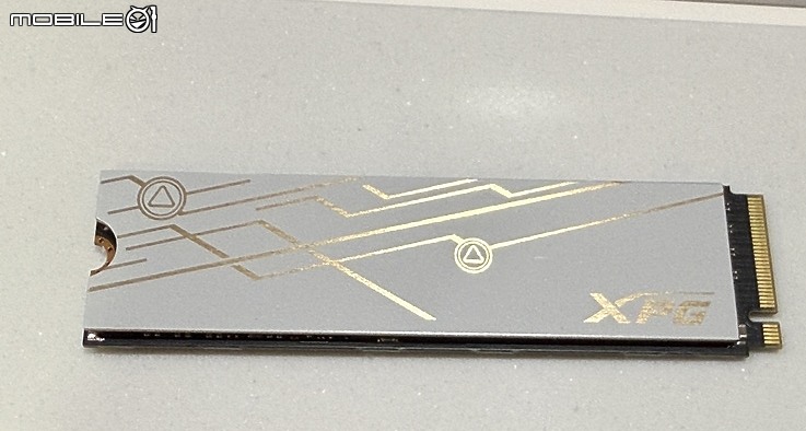 點我看大圖 低溫超快速 XPG MARS 980 BLADE SSD 開箱