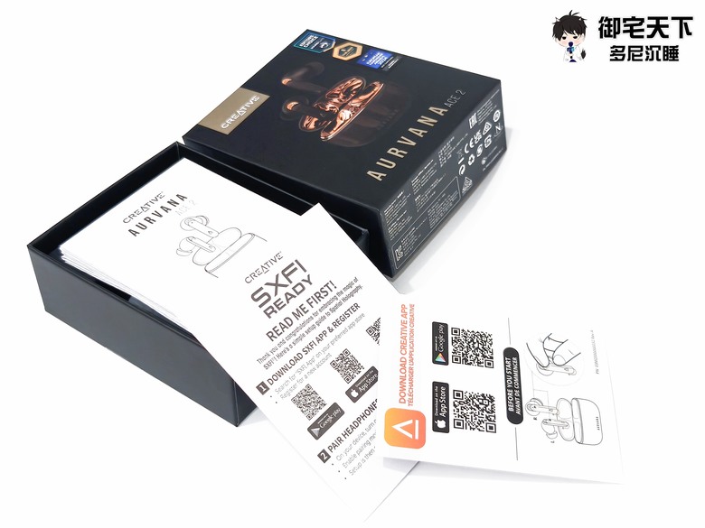 開箱｜Creative Aurvana Ace 2 降噪真無線藍牙耳機 - 半透明設計，搭載 xMEMS 固態單體之作！