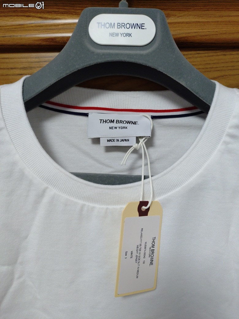 THOM BROWNE 4-BAR 短袖 T-Shirts & 基本款白色短T