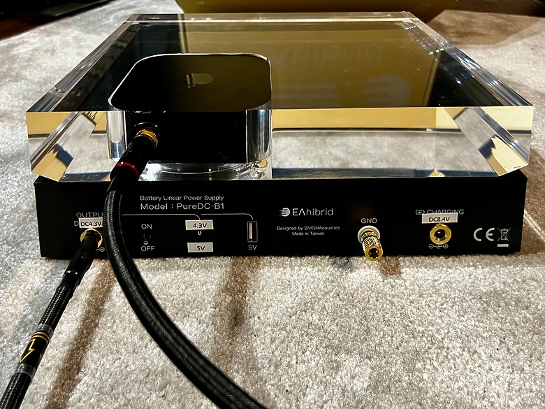 EAhibrid PureDC–B1 Apple TV 改裝版電池供電系統：直接改造，榨乾你的Apple TV！！！