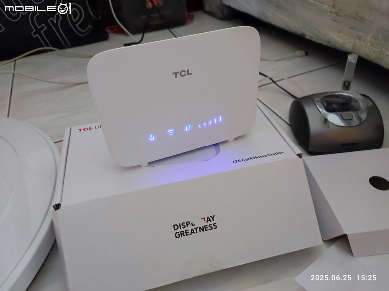TCL HH40L電話功能4G路由器Cat4 CPE簡易開箱