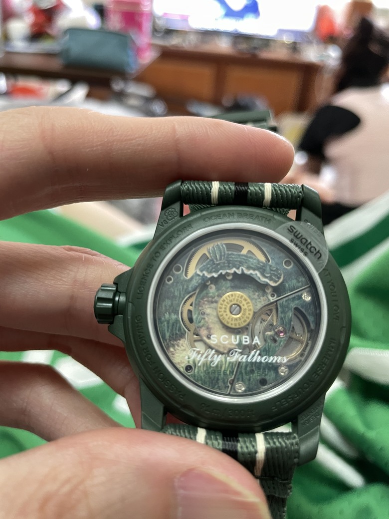 Bioceramic Scuba Fifty Fathoms GREEN ABYSS