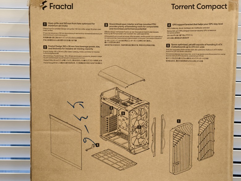 (舊殼開箱) 主打高風量的散熱布局，Fractal Design Torrent Compact & Nano開箱試用