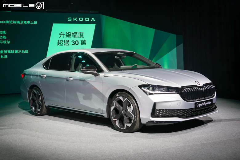 全新一代 Skoda Superb 斜背房車 / 旅行車同步上市|三動力、六車型設定,售價自129.8萬元起!