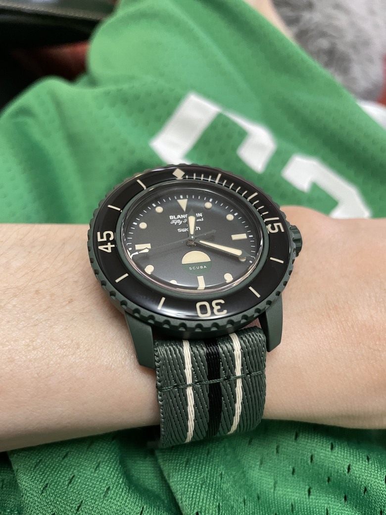 Bioceramic Scuba Fifty Fathoms GREEN ABYSS