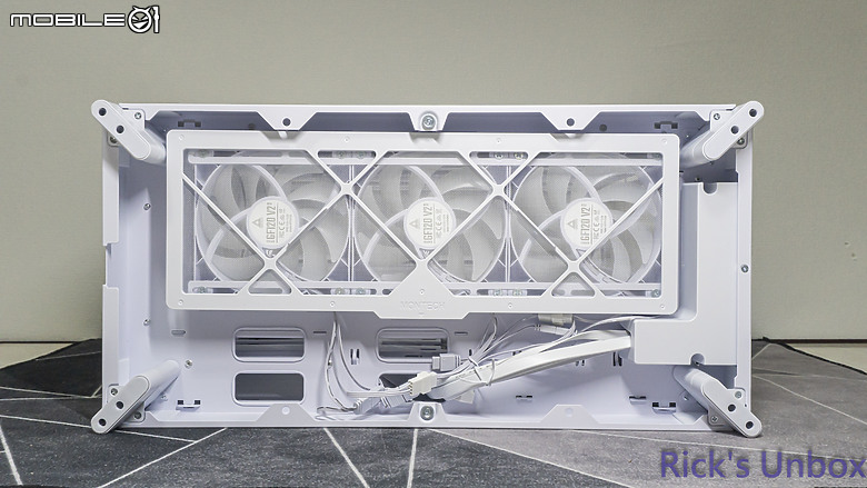 【開箱】可上下顛倒展示的機殼 | MONTECH HS01 PRO WHITE