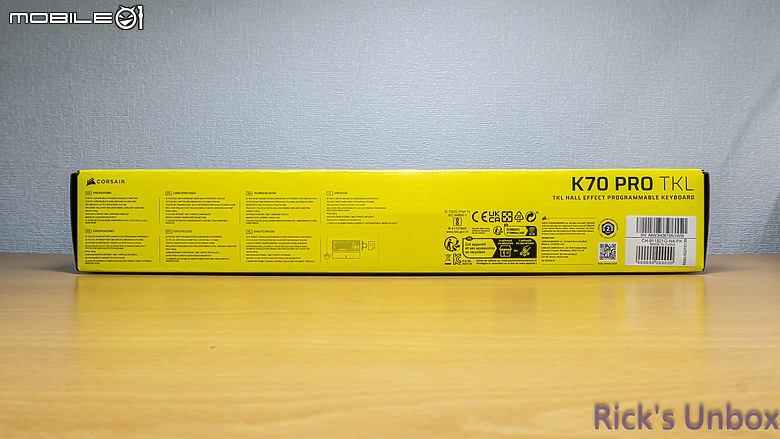 【開箱】海盜船新設計語言80%磁軸鍵盤 | CORSAIR K70 PRO TKL WHITE