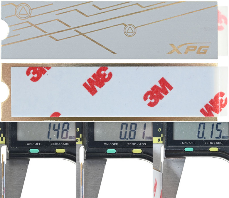 點我看大圖 XPG MARS 980 BLADE 1TB PCIe Gen5 M.2 2280 SSD開箱
