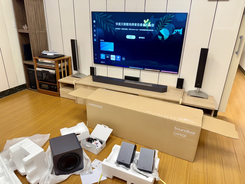 三星旗艦 Soundbar HW-Q990F vs Q990D