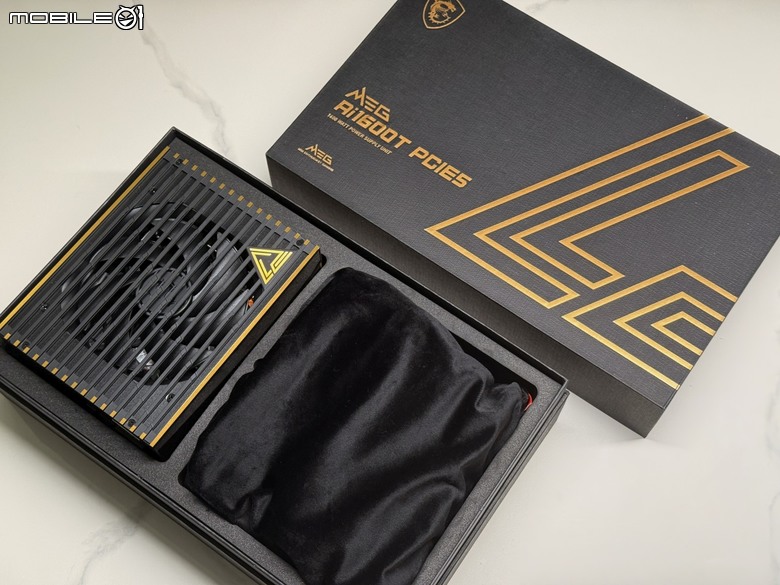 旗艦規格！MSI MEG Ai 1600T 數位電源
