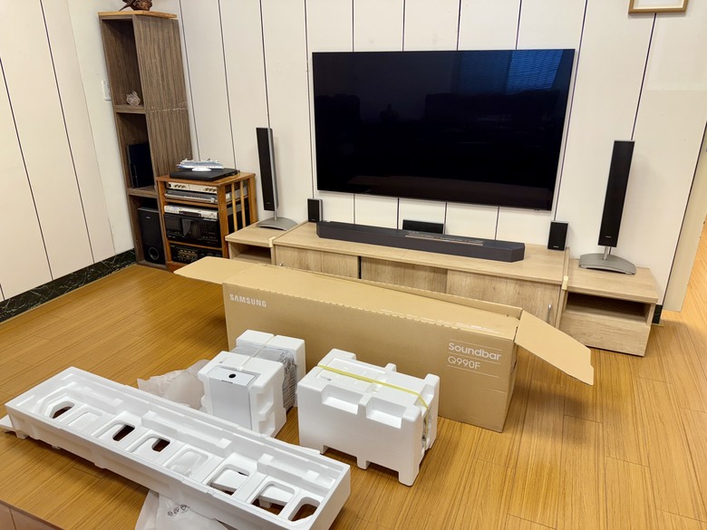 三星旗艦 Soundbar HW-Q990F vs Q990D