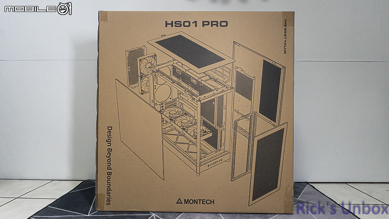 【開箱】可上下顛倒展示的機殼 | MONTECH HS01 PRO WHITE