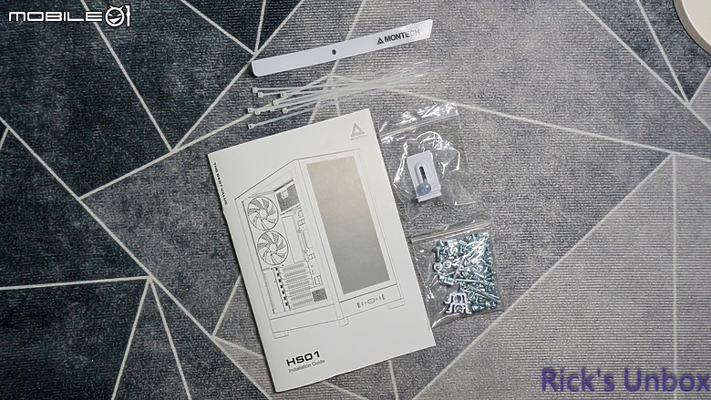 【開箱】可上下顛倒展示的機殼 | MONTECH HS01 PRO WHITE