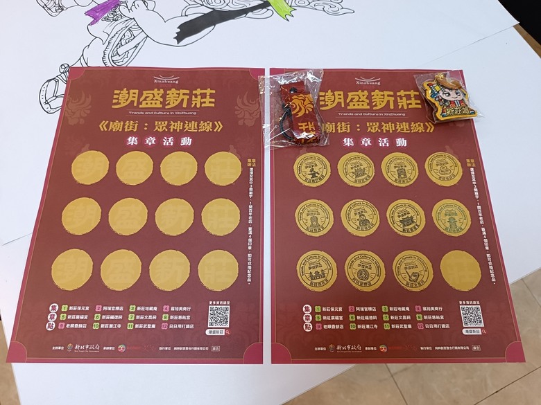 帶領探訪新莊故事 之 2025潮盛新莊活動 —《廟街:眾神連線》集章散策 與 《祭典中的ㄈㄨˊ碼》特展