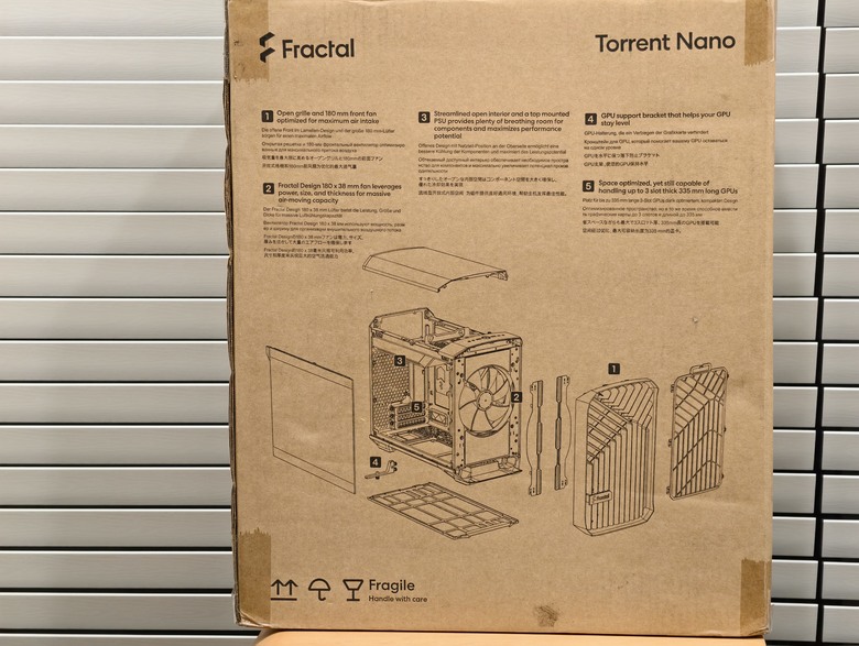 (舊殼開箱) 主打高風量的散熱布局，Fractal Design Torrent Compact & Nano開箱試用