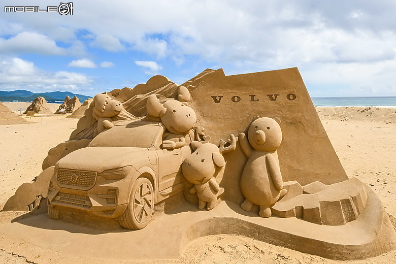 【國內新訊】Volvo 首度於「2025 福隆國際沙雕藝術季」登場，MILU 將與迪士尼動經典角色同台！