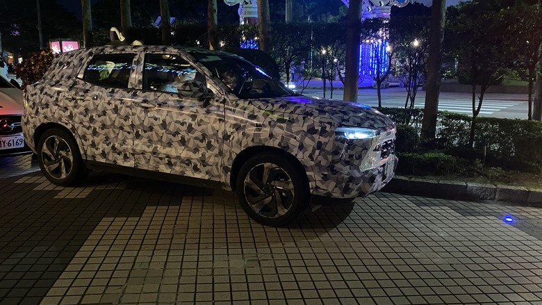 發現偽裝車