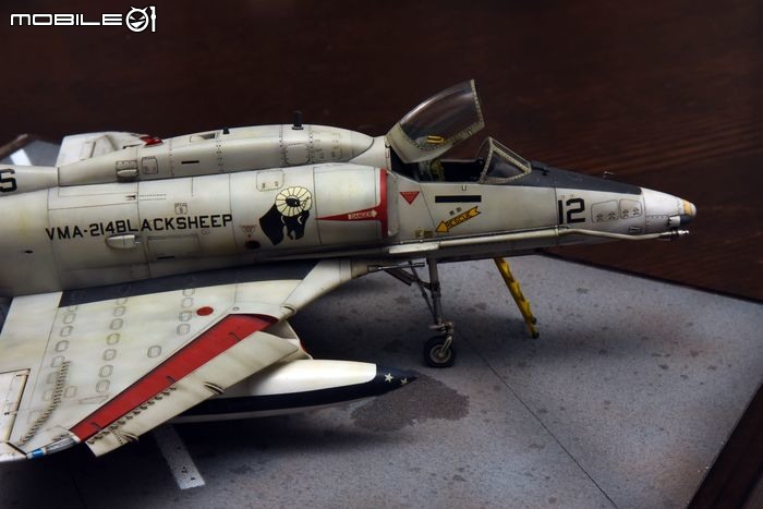 [模型製作記] A-4M天鷹攻擊機 1/48
