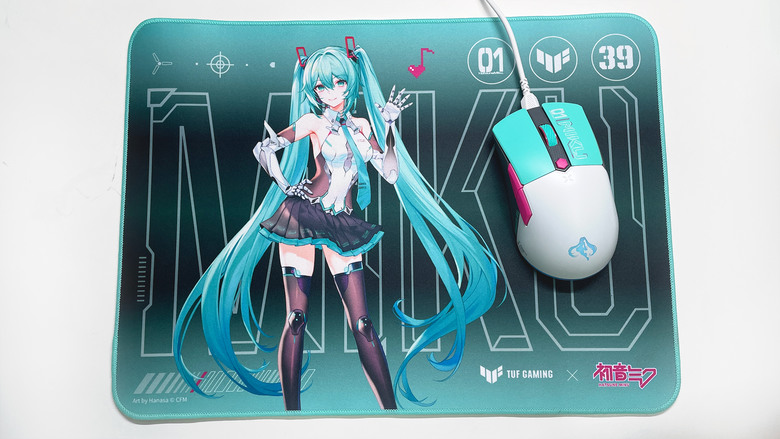 【阿洪開箱中】ASUS TUF Gaming × 初音未來 聯名電競套裝完整開箱!初音ミク Hatsune Miku (圖多)