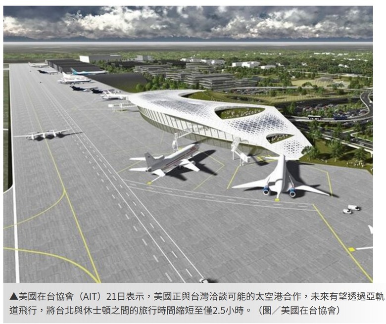 AIT：美台洽談屏東九棚設太空港可能性