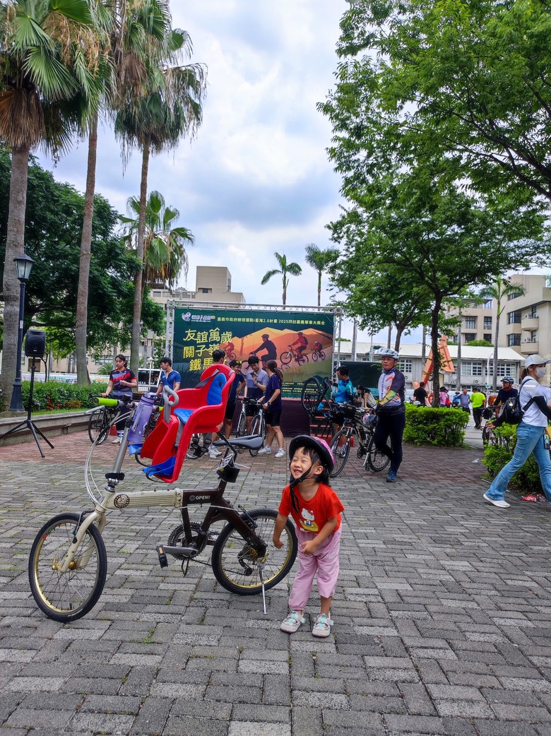 2025，嘉南，小小孩的騎旅，單車日與關仔嶺^_^