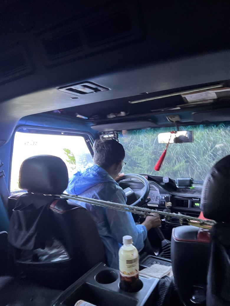 登鈴鳴閂山 ,被颱風追趕
