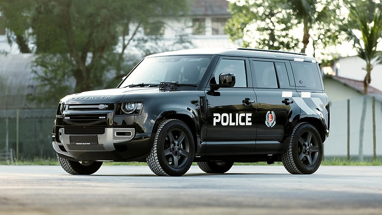 點我看大圖 Land Rover Defender(L663)世界各國軍警單位採用情況
