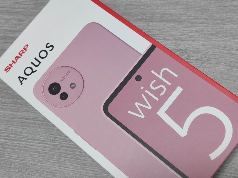 SHARP AQUOS wish5簡單開箱體驗