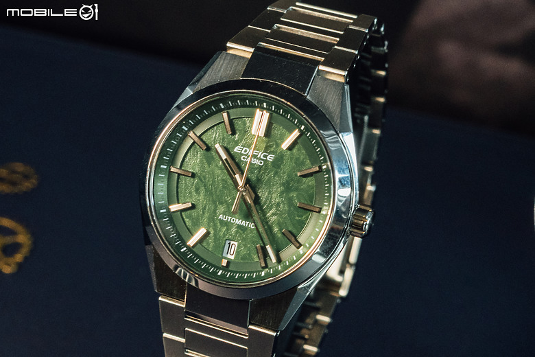 CASIO 開啟機械錶元年｜EDIFICE EFK-100 首度導入機械機芯、導入鍛造碳材質！