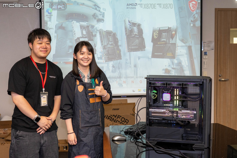 【活動體驗】Mobile01 x 微星 EZ DIY PC 組裝體驗會 體驗 DIY 組裝樂趣／液態氮超頻 還有專業小姐姐指導