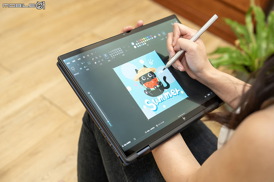 HP OmniBook X Flip 14|高效續航的 AI 輕薄創作翻轉筆電