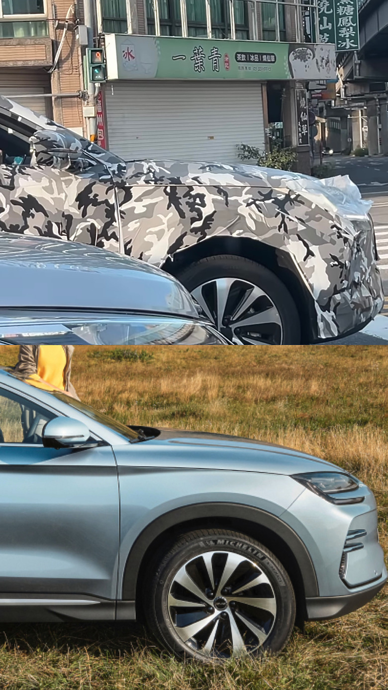 比亞迪來了？新竹市驚見「宋Plus」偽裝車！？