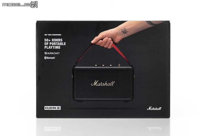 Marshall Kilburn III 藍牙喇叭｜50 小時續航遇上炸裂低音，更進化的搖滾魂！