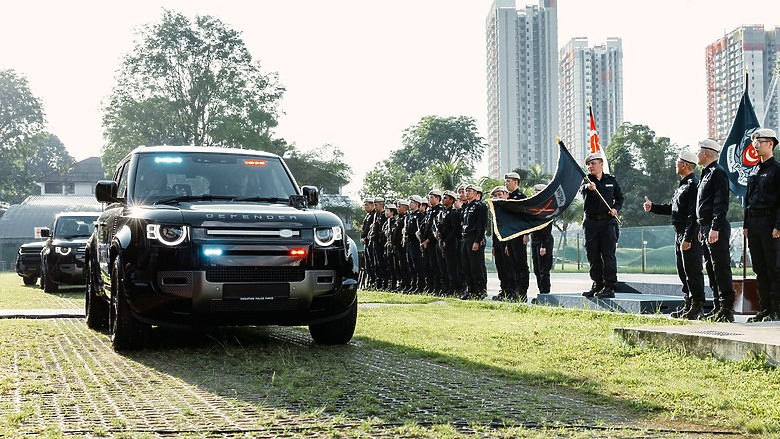點我看大圖 Land Rover Defender(L663)世界各國軍警單位採用情況