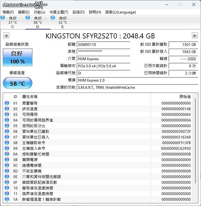 高速低溫 Gen5 SSD 首選 FURY Renegade Gen 5 SSD 開箱